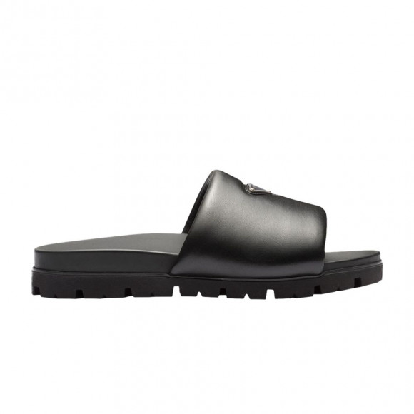 Prada Padded Nappa Leather Slide 'Black' - 2X3099-2DL8-F0002