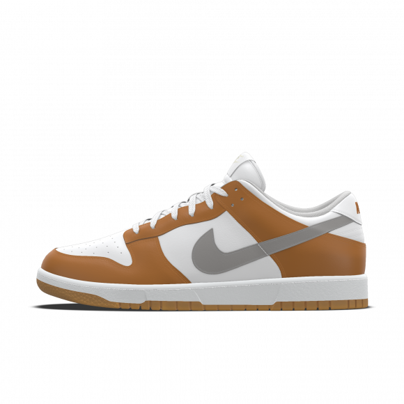 Chaussure personnalisable Nike Dunk Low By You pour Homme - Marron - 3005267197