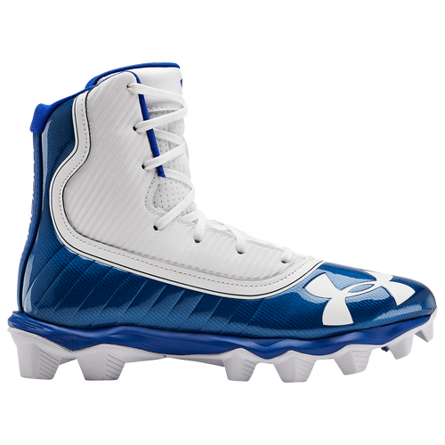 Under Armour Highlight RM JR - Boys' Grade School Molded Cleats Shoes - Royal / White - 3021201-401