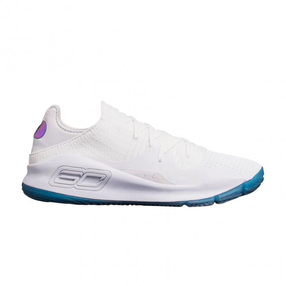 Under Armour Curry 4 Low | White | Men's Size 12.5 - 3021707-101