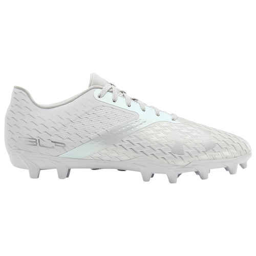 Under Armour Blur Select Low MC - Men's Molded Cleats Shoes - White / White / Metallic Silver - 3023191-100