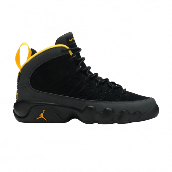 Air Jordan 9 Retro GS 'Dark Charcoal University Gold' - 302359-070