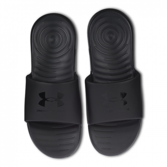 Under Armour Ansa SL - Men's Slides - Black / Black / Black - 3023761-003