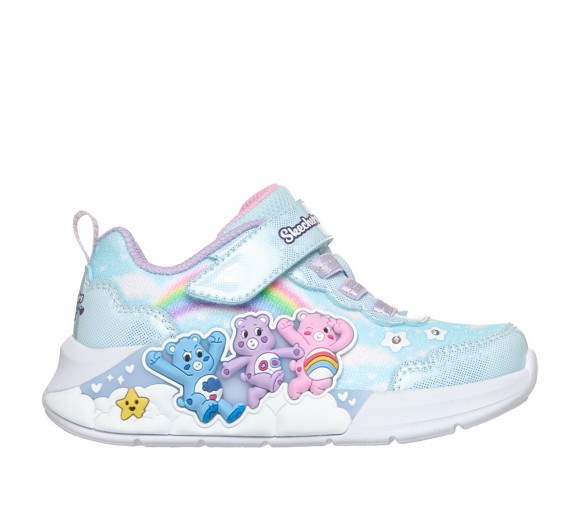 Skechers Bambina Care Bears: Lil Snugs Sneaker in Blu, Taglia 21 - 302392C