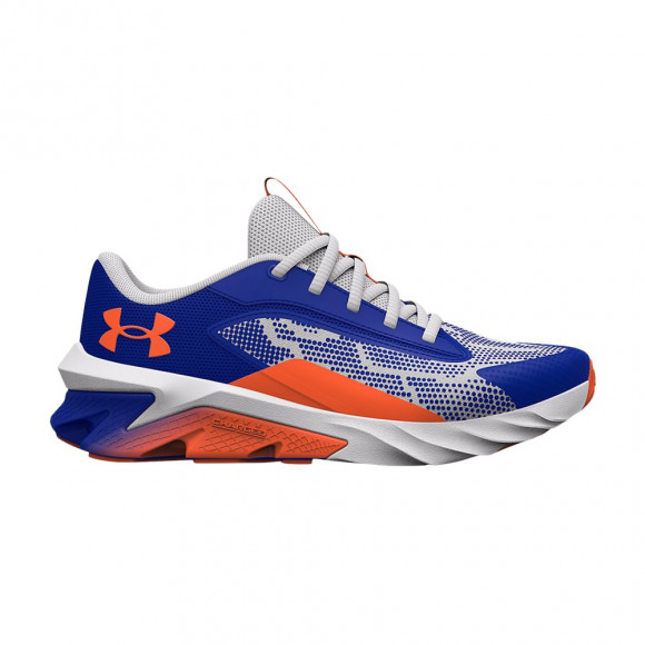 Under Armour Charged Scramjet 4 GS 'Royal Halo Grey' | Blue | Kid's Size 6.5 - 3024208-404