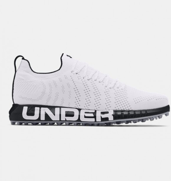 Men's UA HOVR™ Knit Lace Up Spikeless Golf Shoes - 3024574-100