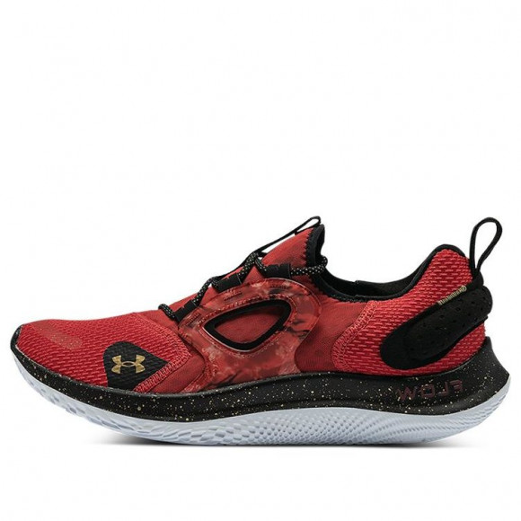 Under Armour Flow Velociti Mvmnt Cny Black/Red Marathon Running Shoes (Unisex/Low Tops/Shock-absorbing) 3024837-600 - 3024837-600