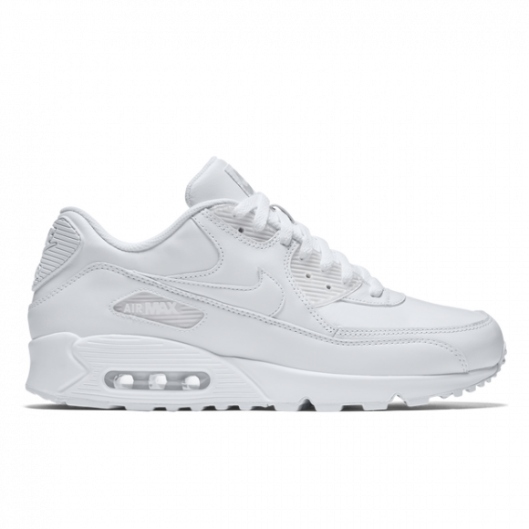 Nike Air Max 90 Leather - Hombre - Blanco
