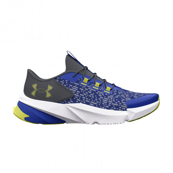 Under Armour Scramjet 5 AL PS 'Team Royal Lime Yellow' | Blue | Kid's Size 13.5 - 3025536-401