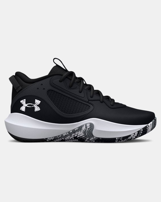 Grade School UA Lockdown 6 Basketball Shoes