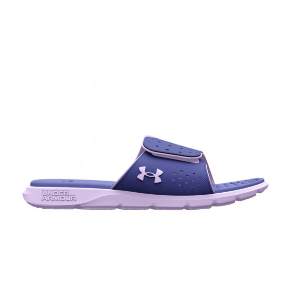 Under Armour Wmns Ignite Pro Slide 'Baja Blue Nebula Purple' | Women's Size 11 - 3026027-400