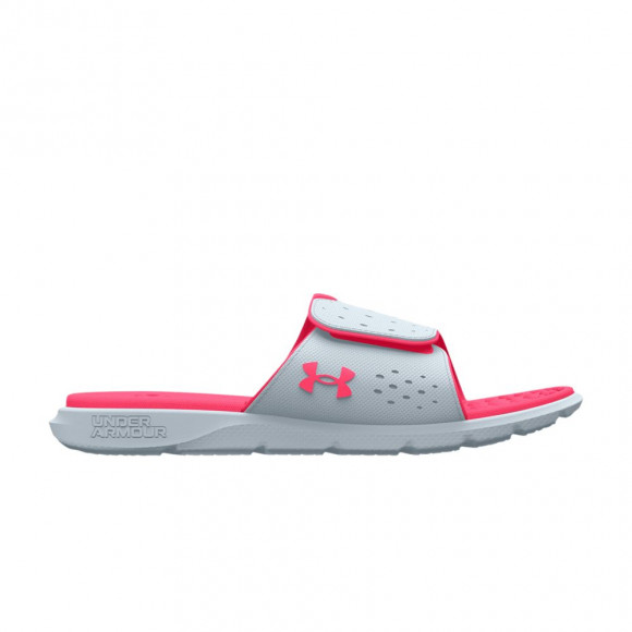 Under Armour Ignite Pro Slide GS 'Halogen Blue Pink Shock' | Kid's Size 6 - 3026039-401