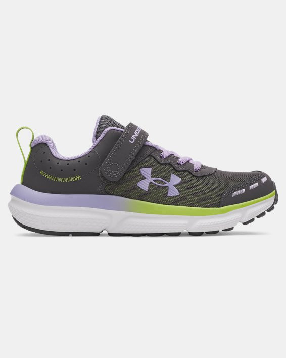 UA Assert 10 AC Girls' Pre-School Running Shoes - 3026190-025