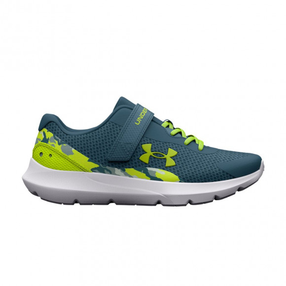 Under Armour Surge 3 PS 'Static Blue Camo' | Kid's Size 13 - 3026690-400