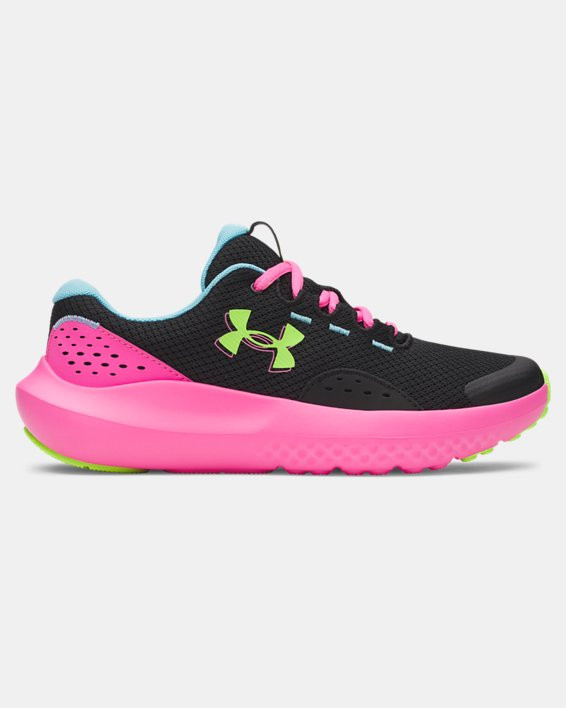 UA Surge 4 Girls' Running Shoes - 3027108-005