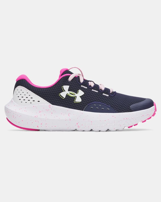 UA Surge 4 Girls' Running Shoes - 3027108-410