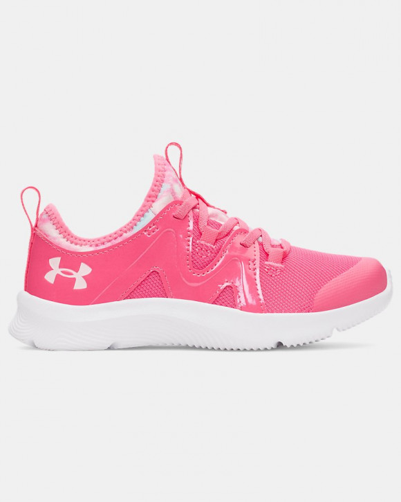 UA Infinity 3.0 Girls' Pre-School Running Shoes - 3027695-672