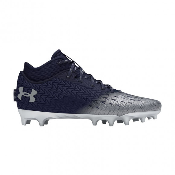 Under Armour Spotlight 4 MC 'Midnight Navy Metallic Silver' | Blue | Men's Size 11.5 - 3027977-400