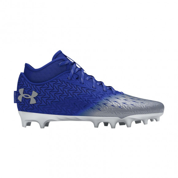 Under Armour Spotlight 4 MC 'Team Royal Metallic Silver' | Blue | Men's Size 9.5 - 3027977-401