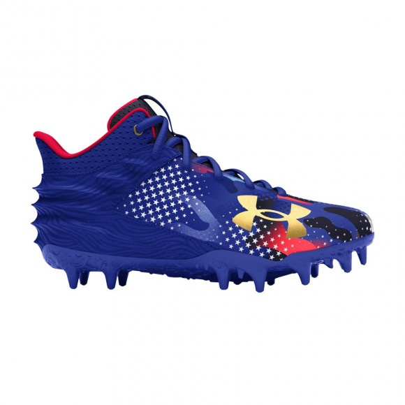 Under Armour Blur Select MC GS 'USA' | Blue | Kid's Size 4.5 - 3028007-400