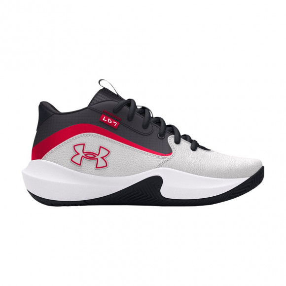 Under Armour Lockdown 7 GS 'Distant Grey Red' | Kid's Size 4.5 - 3028513-100
