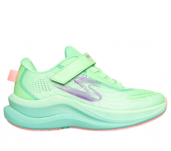 Skechers niña Max Cushioning Ascend - Sunset Searching en Verde - 303664L