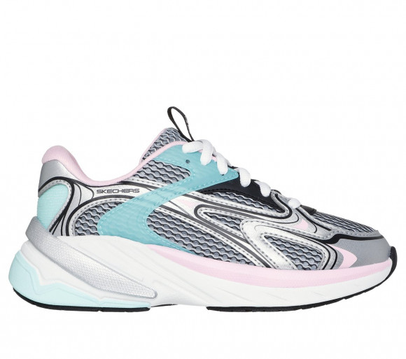 Skechers Girls S2K Sneaker in Silver - 303697L