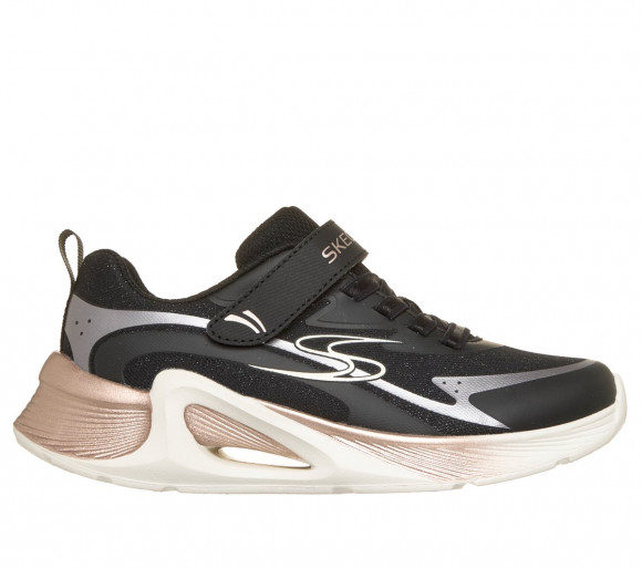 Skechers Bambina Tide Tech - Coastlite Sneaker in Nero/Rosa Oro, Taglia 32 - 304054L