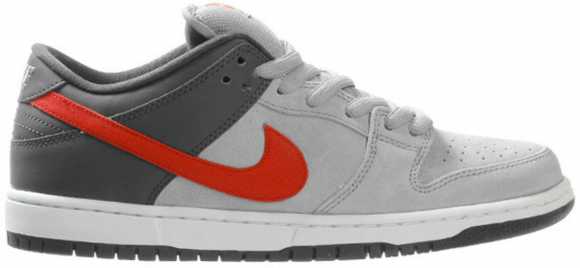Nike Dunk SB Low Medium Grey Red - 304292-064