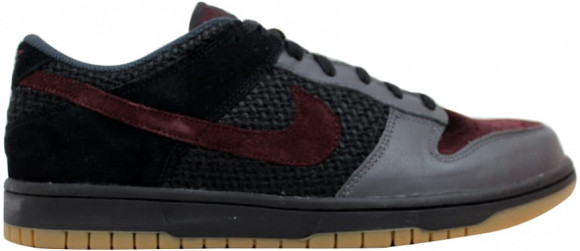 304714 Anthracite - - Nike Dunk Low CL Black/Deep Bergundy - nike zoom hyperfuse sneakers youth 7 size chart