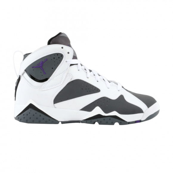Air Jordan 7 Retro GS 'White Varsity Purple' - 304774-151