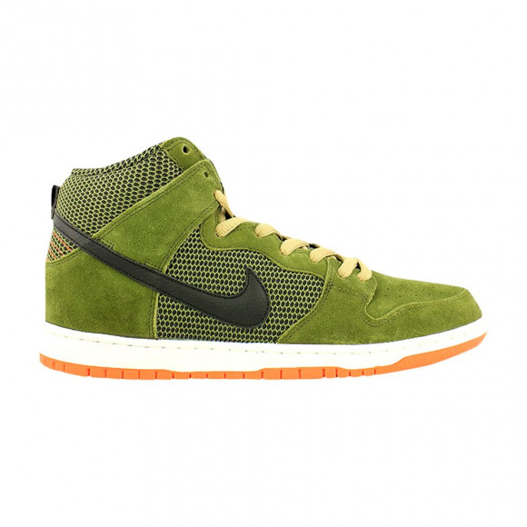 Nike Dunk High Pro SB 'Faded Olive Hyper Crimson' | Green | Men's Size 8.5 - 305050-308