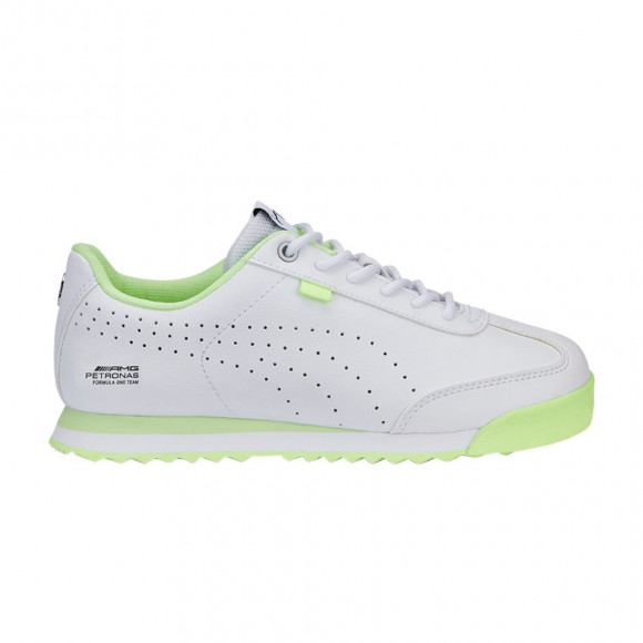 Puma Mercedes-AMG Petronas F1 x Roma Via Big Kid 'White Fizzy Apple' | Kid's Size 4.5 - 307254-01