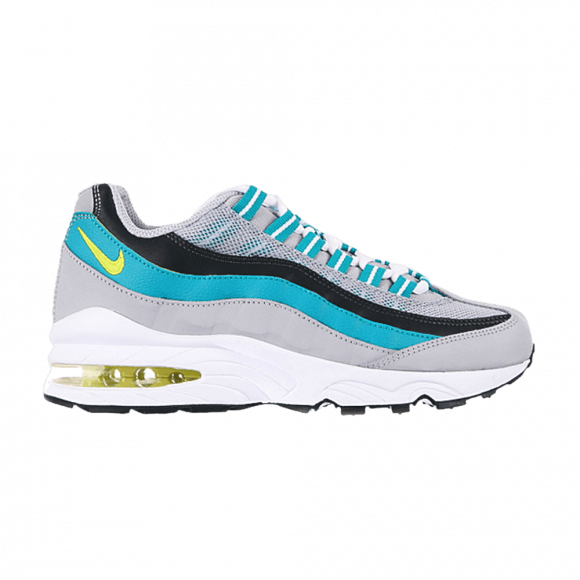 grey and green air max 95