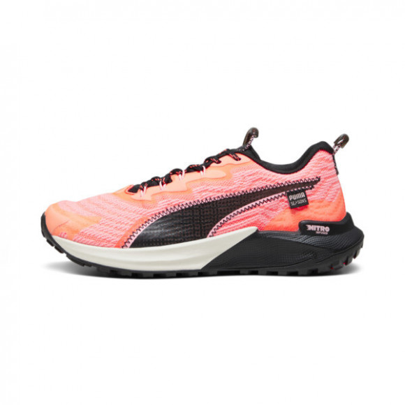 PUMA SEASONS Fast-Trac NITROâ¢ 2 Women's Running Shoes in Neon Sun/Alpine Snow/Black - 307685_04