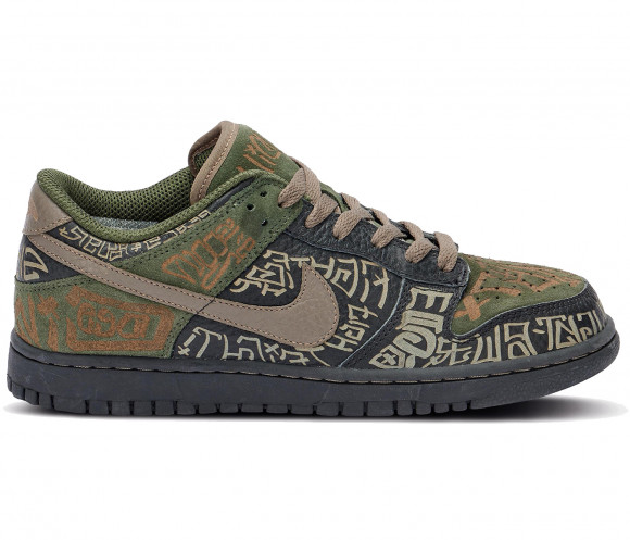 Nike Dunk Low Premium 'Doernbecher' Black/Olive-Grey-Deep Green 307696-001 - 307696-001