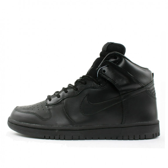Nike Dunk High Premium Black Leather (2003) - 307735-001