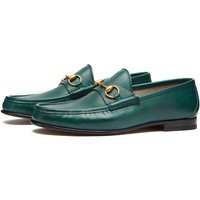 Gucci Men's Roos Classic Horse Bit Loafer in Vintage Green - 307929-1M0C0-3154