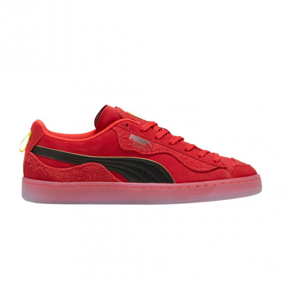 Puma Scuderia Ferrari Suede 'Rosso Corsa Black' | Red | Men's Size 4.5 - 30849203