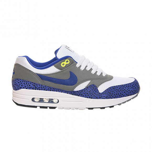 Nike Air Max 1 QS 'Safari Pack - Hyper Blue' | White | Men's Size 10.5 - 308866-142