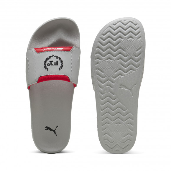 PUMA F1Â® Leadcat 2.0 Slides Unisex in Grey Echo/Pop Red - 308897_01