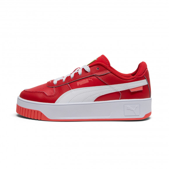 PUMA Scuderia Ferrari Carina Street Women's Sneakers in Red - 309009_01