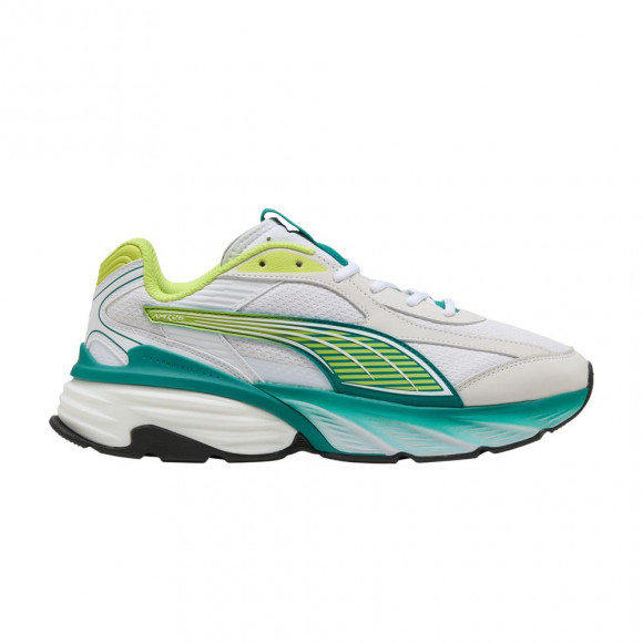 Puma Fade 'White Lime Shimmer' | Men's Size 9.5 - 309354-02