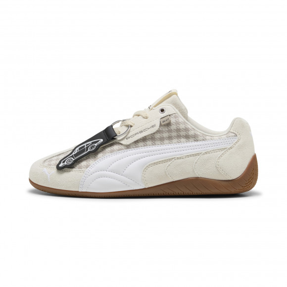 PUMA Porsche Legacy Speedcat Pepita Sneakers in Beige - 309389_02