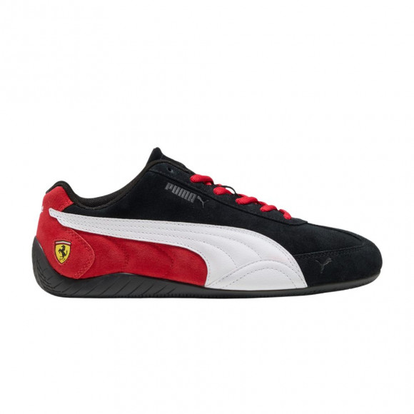Scuderia Ferrari x Puma Speedcat 'Black White Rosso Corsa' | Men's Size 10 - 309404-01