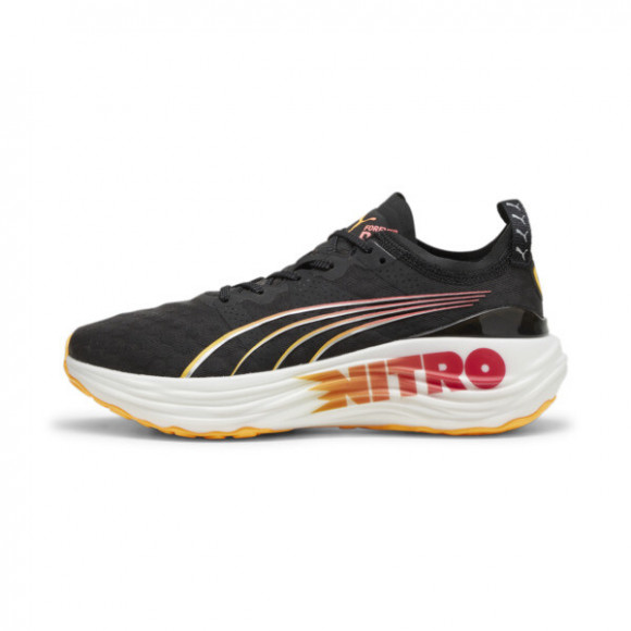 PUMA ForeverRun NITROâ¢ Women's Running Shoes in Black/Sun Stream/Sunset Glow - 309704_01