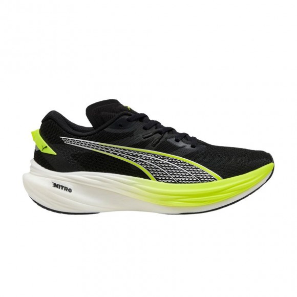 Puma Deviate Nitro 3 'Black Yellow Alert' | Men's Size 7.5 - 309707-15