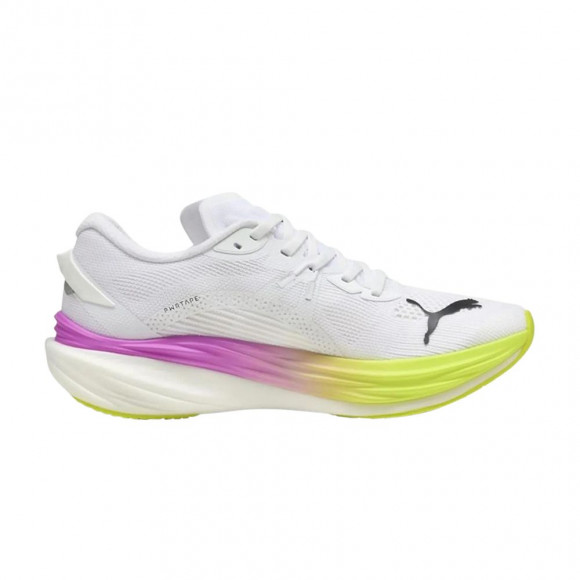 Puma Deviate Nitro 3 'White Yellow Pure Magenta' | Men's Size 9 - 309707-16
