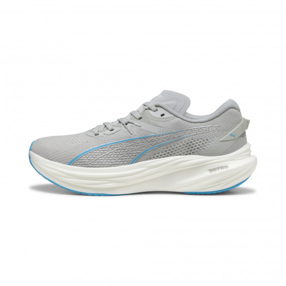 PUMA Deviate NITROâ¢ 3 Men's Road Running Shoes in Grey Echo/Speed Blue - 309707_24