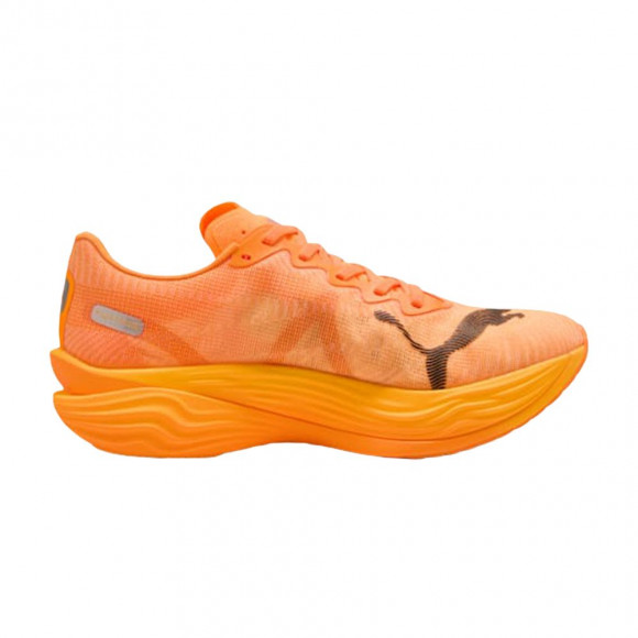 Puma Deviate Nitro Elite 3 'Heat Fire Black' | Orange | Men's Size 9.5 - 309809-09